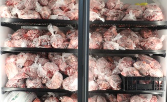 Kurban Bayramı’nda 1 buçuk ton et bağışı