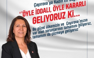 CHP Çayırova’da Suna Çınar aday