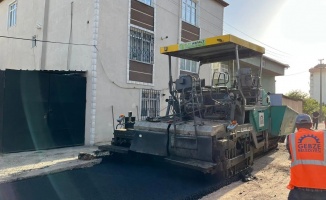 Gebze’de asfalt serim çalışmaları