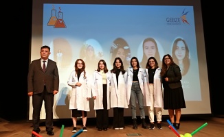 GTÜ  kimya öğrencileri önlük giydi
