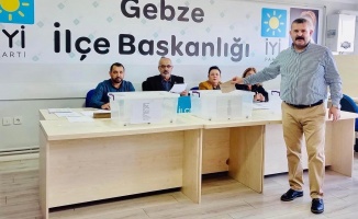 İYİ Parti Gebze'de delege seçimi yapılıyor