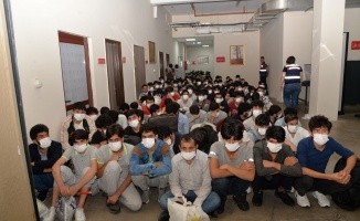 Kocaeli'de 65 kaçak göçmen yakalandı