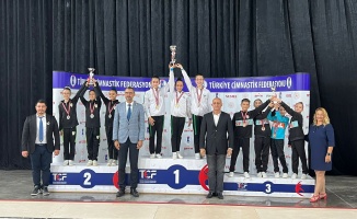 Yuvam İzmit Cimnastik Kulübü yine Türkiye şampiyonu