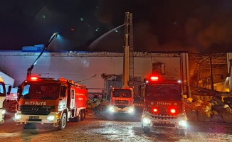 Bursa’daki tekstil fabrikası yangınına Kocaeli İtfaiyesinden müdahale
