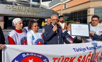 Türk Sağlık-Sen: Biz bu tokmağı kırarız