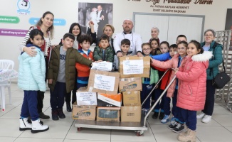 Öğrencilerden  İzmit Belediyesi Aşevi’ne anlamlı bağış