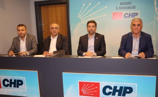 CHP Kocaeli belediye meclisi üyeleri  toplandı