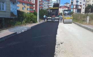 Gebze’nin mahallelerine sıcak asfalt