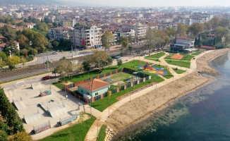 Büyükşehir’den yeni sahil parkı