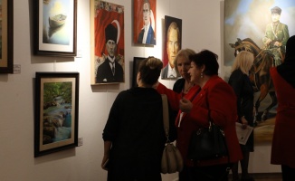 “Cumhuriyet ve Biz - 7” resim sergisi kapılarını sanatseverlere açtı