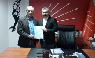 Musa Haydaroğlu CHP'den başvuru yaptı