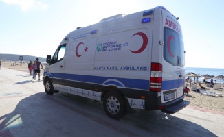 30 mavi ambulansla 48 bin 490 kişiye hizmet