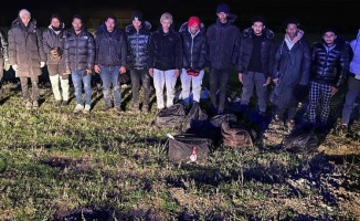 Edirne'de 1 haftada 215 göçmen yakalandı