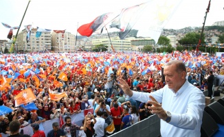 Erdoğan son miting için geliyor
