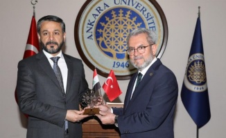 Ankara Üniversitesi'ne Irak'tan ziyaret